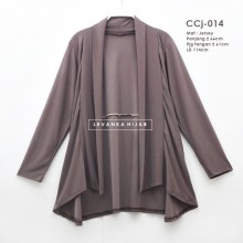 CCj-014 Cardigan jersey Lengan panjang